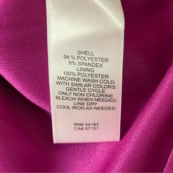 Eliza J Dress Womens Size 20W Pink Mini Knee Length Flared Sleeve Sheath NWT - Picture 8 of 9